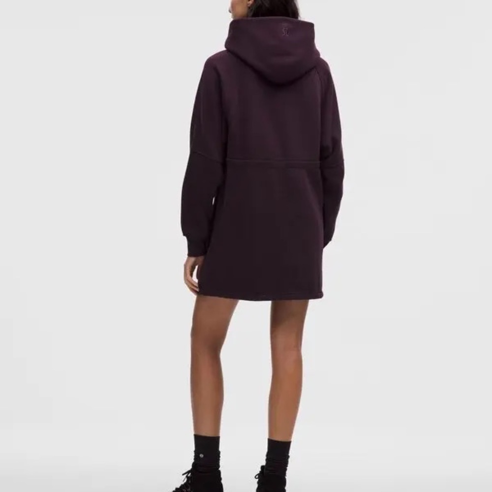 Lululemon Athletica Scuba Sweatshirt Hoodie Dress